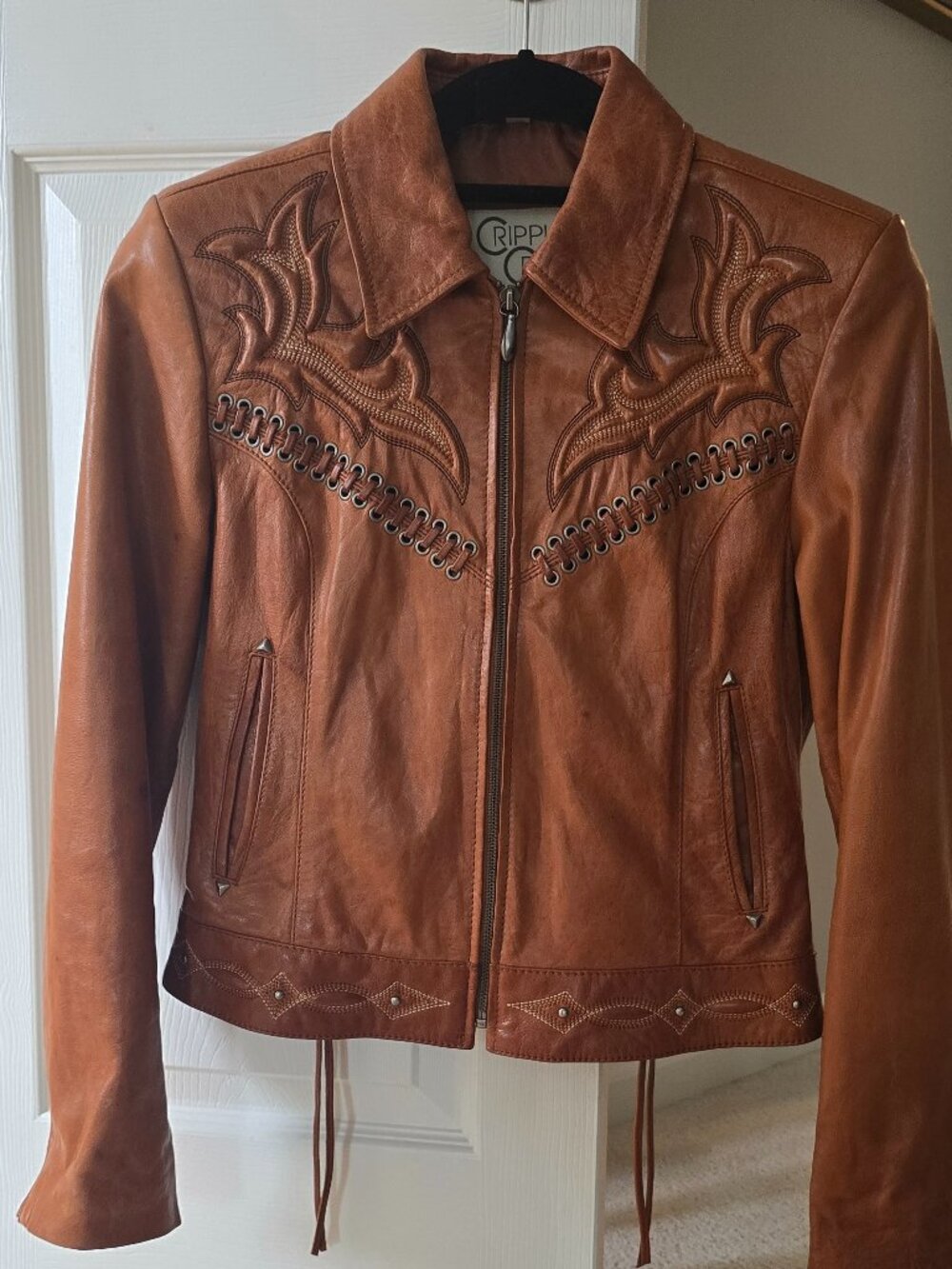 Cripple Creek leather jacket